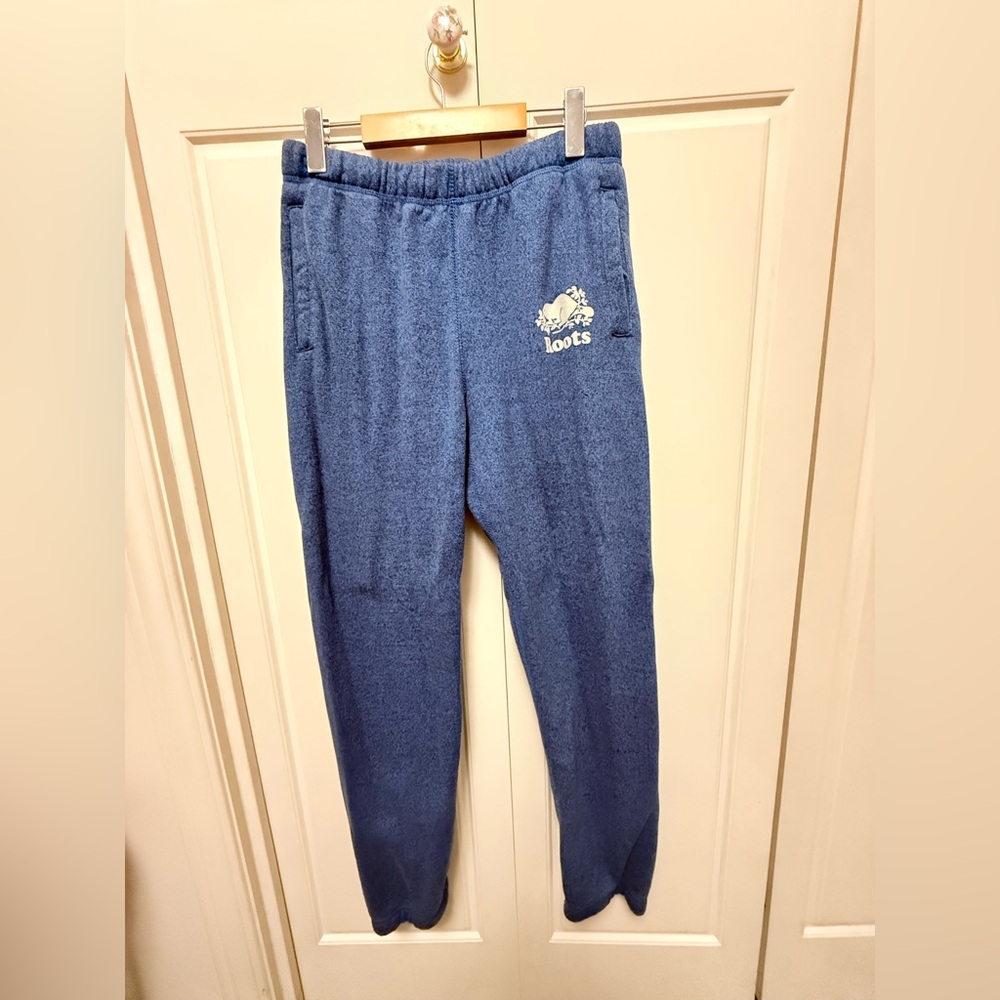 Roots Heathered Blue Joggers